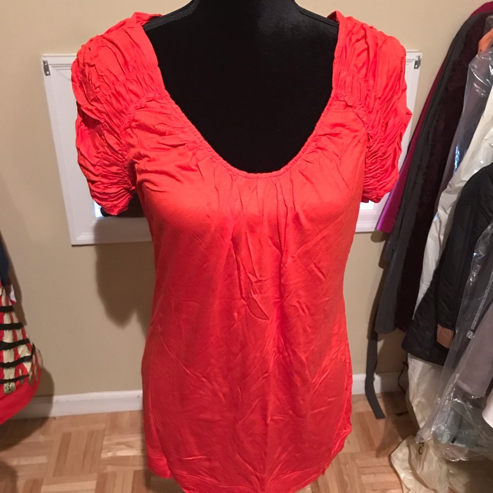Burnt Orange short sleeve shirt